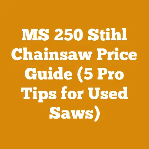 MS 250 Stihl Chainsaw Price Guide (5 Pro Tips for Used Saws)