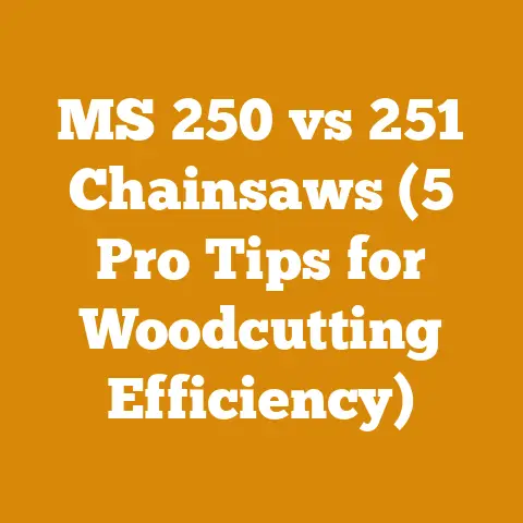 MS 250 vs 251 Chainsaws (5 Pro Tips for Woodcutting Efficiency)