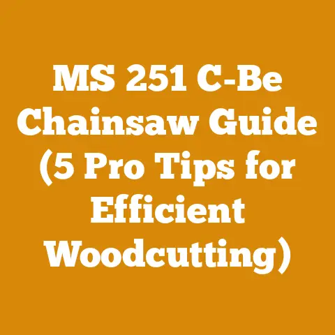 MS 251 C-Be Chainsaw Guide (5 Pro Tips for Efficient Woodcutting)