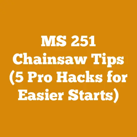 MS 251 Chainsaw Tips (5 Pro Hacks for Easier Starts)