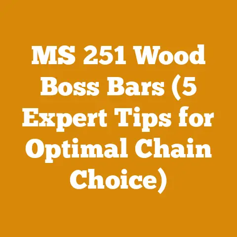 MS 251 Wood Boss Bars (5 Expert Tips for Optimal Chain Choice)