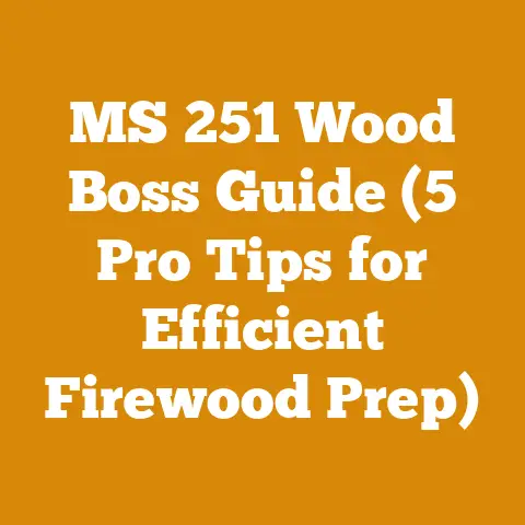 MS 251 Wood Boss Guide (5 Pro Tips for Efficient Firewood Prep)