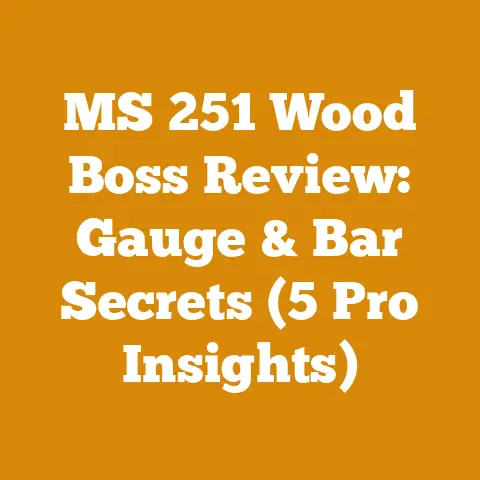 MS 251 Wood Boss Review: Gauge & Bar Secrets (5 Pro Insights)