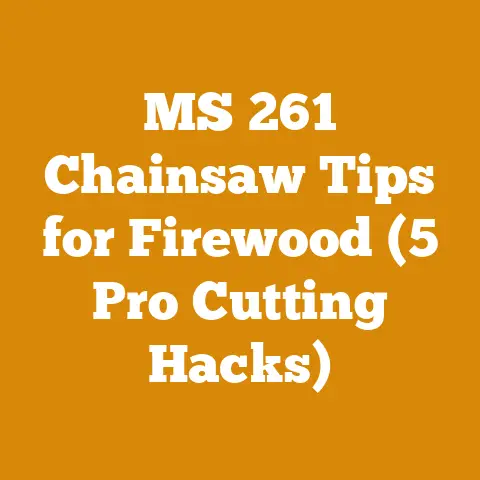 MS 261 Chainsaw Tips for Firewood (5 Pro Cutting Hacks)