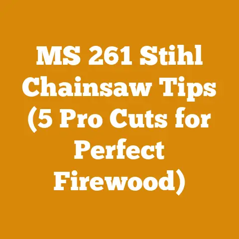 MS 261 Stihl Chainsaw Tips (5 Pro Cuts for Perfect Firewood)