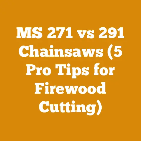 MS 271 vs 291 Chainsaws (5 Pro Tips for Firewood Cutting)