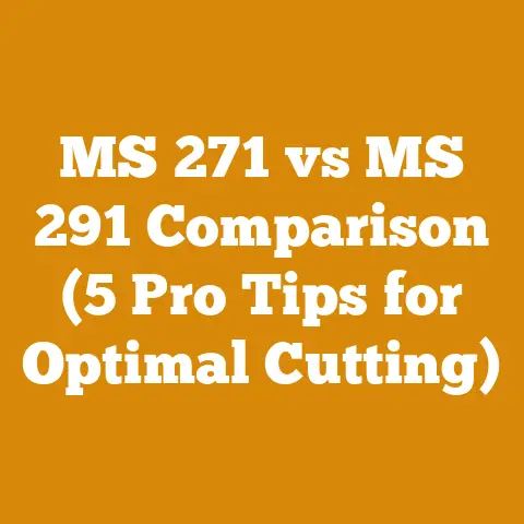 MS 271 vs MS 291 Comparison (5 Pro Tips for Optimal Cutting)