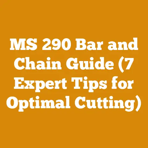 MS 290 Bar and Chain Guide (7 Expert Tips for Optimal Cutting)