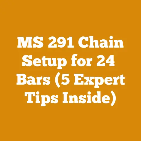 MS 291 Chain Setup for 24″ Bars (5 Expert Tips Inside)