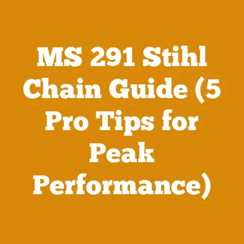 MS 291 Stihl Chain Guide (5 Pro Tips for Peak Performance)