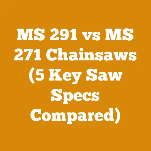 MS 291 vs MS 271 Chainsaws (5 Key Saw Specs Compared)