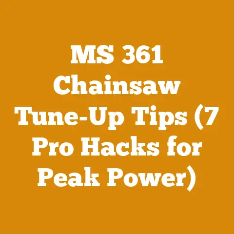 MS 361 Chainsaw Tune-Up Tips (7 Pro Hacks for Peak Power)