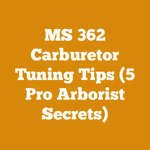 MS 362 Carburetor Tuning Tips (5 Pro Arborist Secrets)