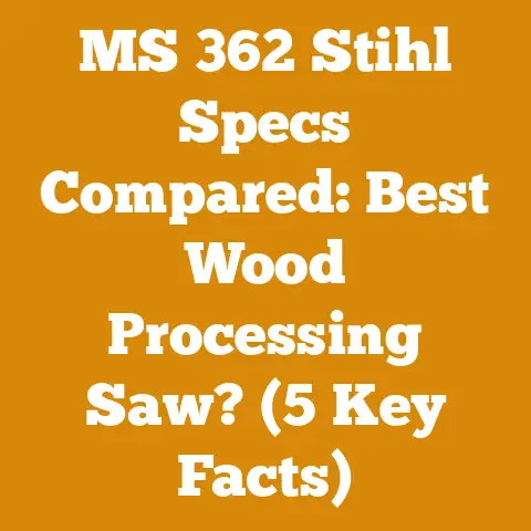 MS 362 Stihl Specs Compared: Best Wood Processing Saw? (5 Key Facts)