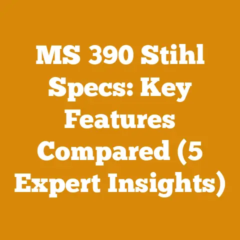 MS 390 Stihl Specs: Key Features Compared (5 Expert Insights)