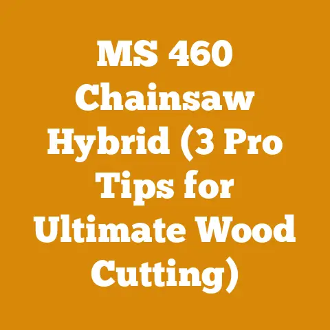 MS 460 Chainsaw Hybrid (3 Pro Tips for Ultimate Wood Cutting)