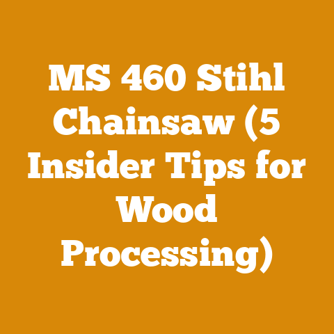 MS 460 Stihl Chainsaw (5 Insider Tips for Wood Processing)