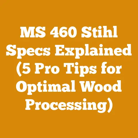 MS 460 Stihl Specs Explained (5 Pro Tips for Optimal Wood Processing)