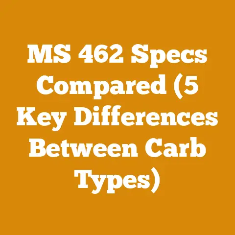 MS 462 Specs Compared (5 Key Differences Between Carb Types)