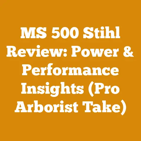 MS 500 Stihl Review: Power & Performance Insights (Pro Arborist Take)