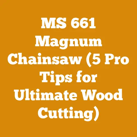 MS 661 Magnum Chainsaw (5 Pro Tips for Ultimate Wood Cutting)