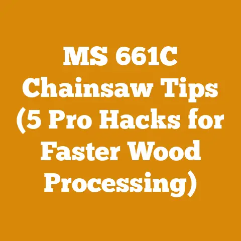 MS 661C Chainsaw Tips (5 Pro Hacks for Faster Wood Processing)