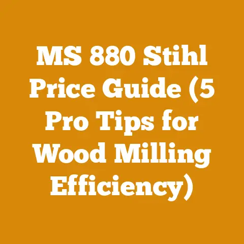MS 880 Stihl Price Guide (5 Pro Tips for Wood Milling Efficiency)