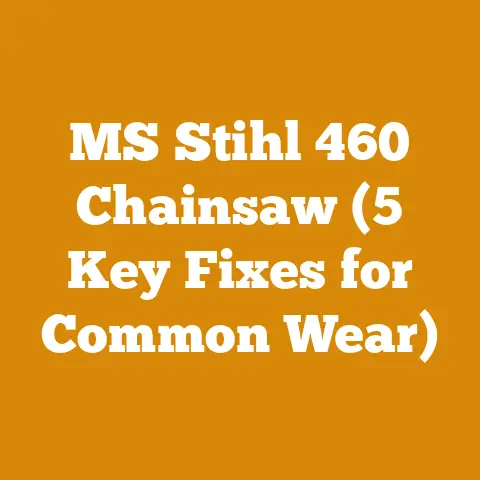 MS Stihl 460 Chainsaw (5 Key Fixes for Common Wear)