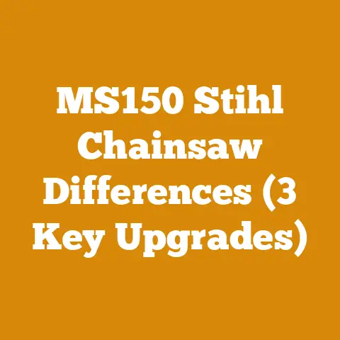 MS150 Stihl Chainsaw Differences (3 Key Upgrades)