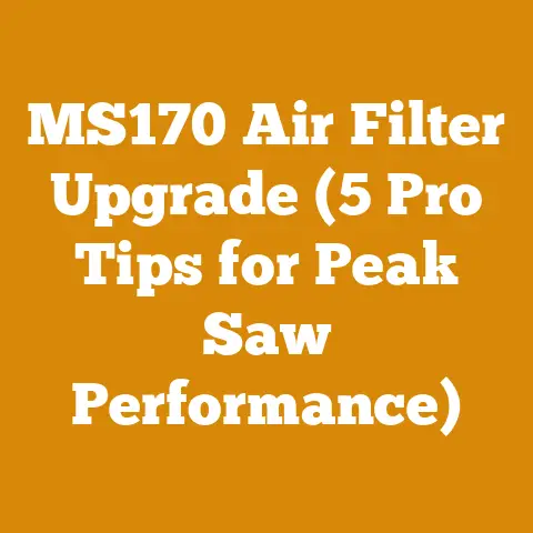 MS170 Air Filter Upgrade (5 Pro Tips for Peak Saw Performance)