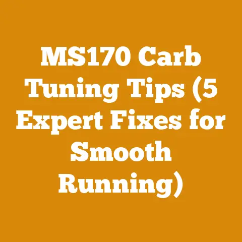 MS170 Carb Tuning Tips (5 Expert Fixes for Smooth Running)