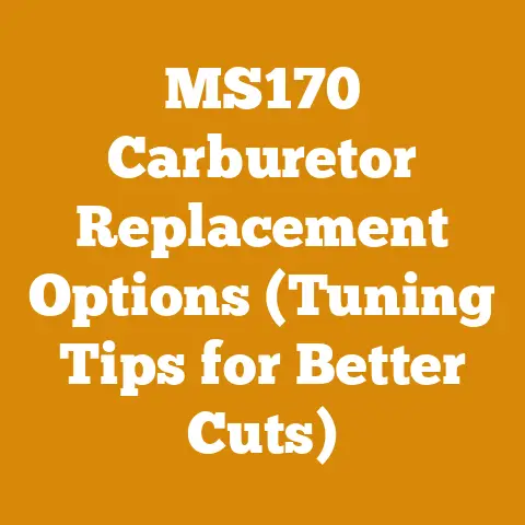 MS170 Carburetor Replacement Options (Tuning Tips for Better Cuts)