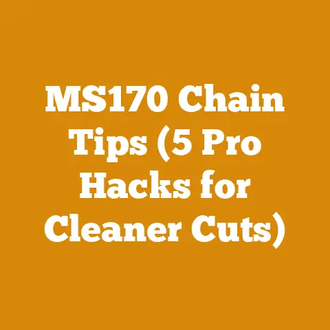 MS170 Chain Tips (5 Pro Hacks for Cleaner Cuts)