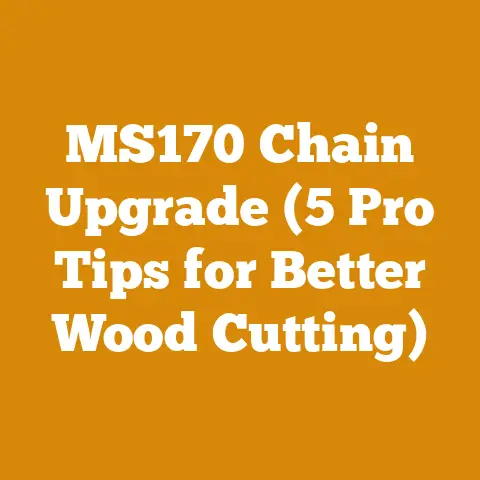 MS170 Chain Upgrade (5 Pro Tips for Better Wood Cutting)