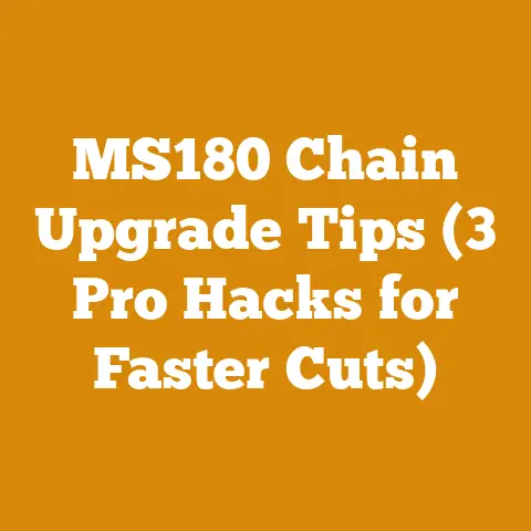 MS180 Chain Upgrade Tips (3 Pro Hacks for Faster Cuts)