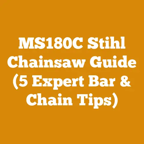 MS180C Stihl Chainsaw Guide (5 Expert Bar & Chain Tips)