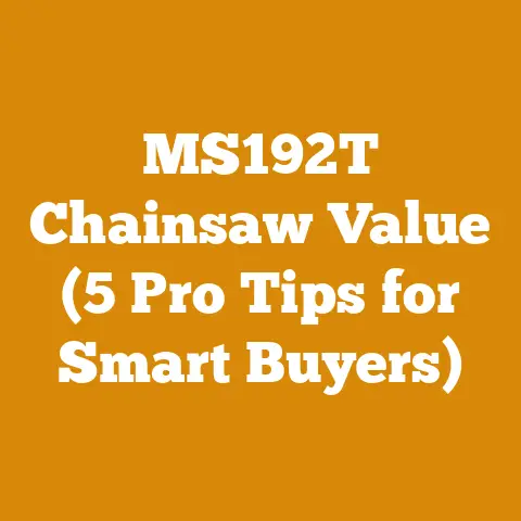 MS192T Chainsaw Value (5 Pro Tips for Smart Buyers)