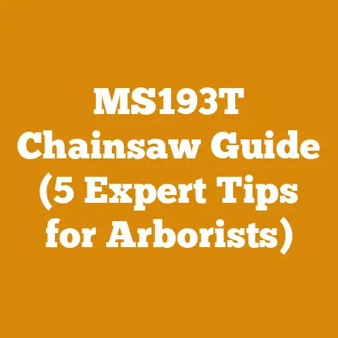 MS193T Chainsaw Guide (5 Expert Tips for Arborists)