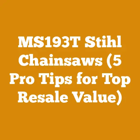 MS193T Stihl Chainsaws (5 Pro Tips for Top Resale Value)