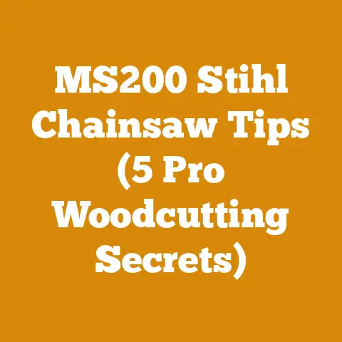 MS200 Stihl Chainsaw Tips (5 Pro Woodcutting Secrets)