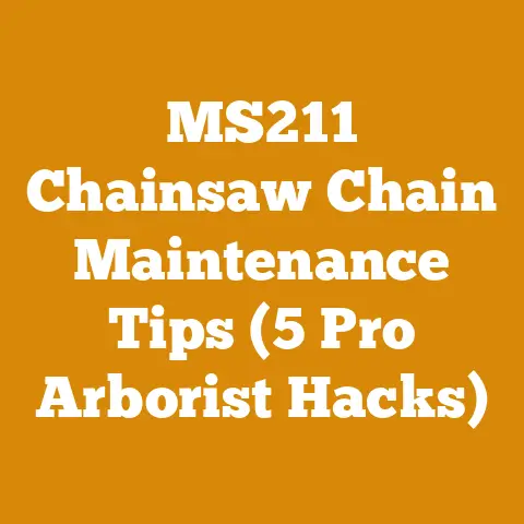 MS211 Chainsaw Chain Maintenance Tips (5 Pro Arborist Hacks)