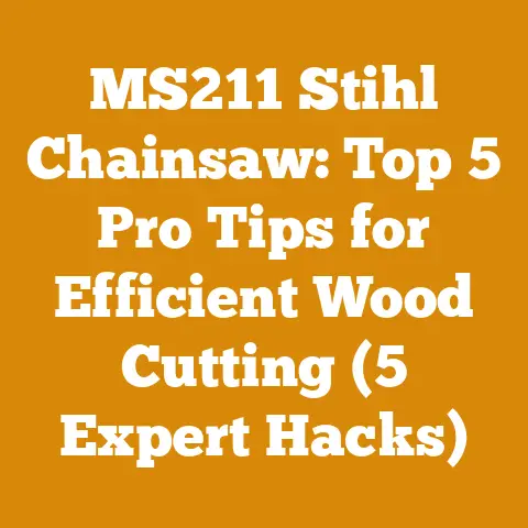 MS211 Stihl Chainsaw: Top 5 Pro Tips for Efficient Wood Cutting (5 Expert Hacks)