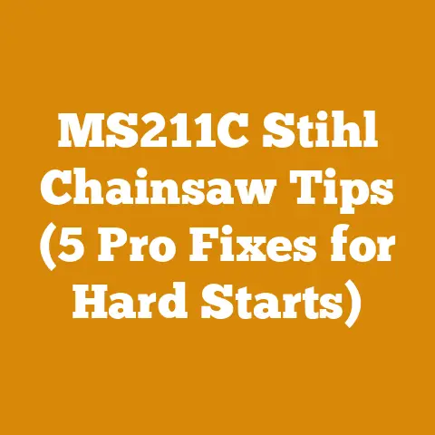 MS211C Stihl Chainsaw Tips (5 Pro Fixes for Hard Starts)
