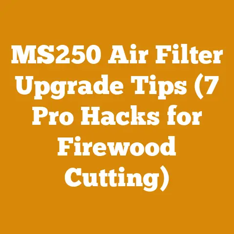 MS250 Air Filter Upgrade Tips (7 Pro Hacks for Firewood Cutting)
