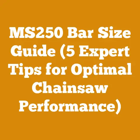 MS250 Bar Size Guide (5 Expert Tips for Optimal Chainsaw Performance)