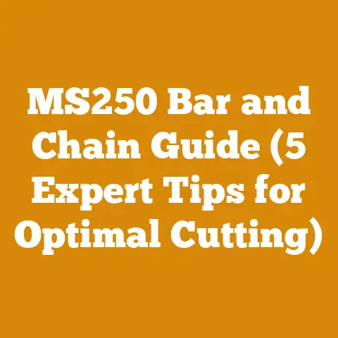 MS250 Bar and Chain Guide (5 Expert Tips for Optimal Cutting)