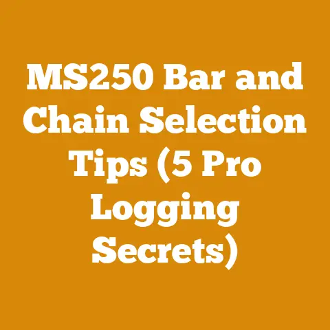 MS250 Bar and Chain Selection Tips (5 Pro Logging Secrets)