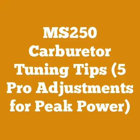 MS250 Carburetor Tuning Tips (5 Pro Adjustments for Peak Power)