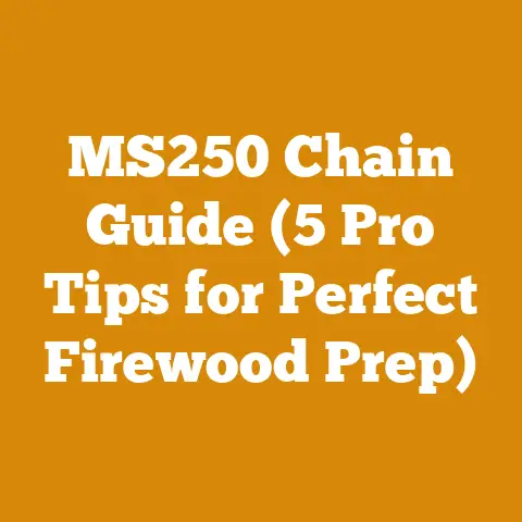 MS250 Chain Guide (5 Pro Tips for Perfect Firewood Prep)