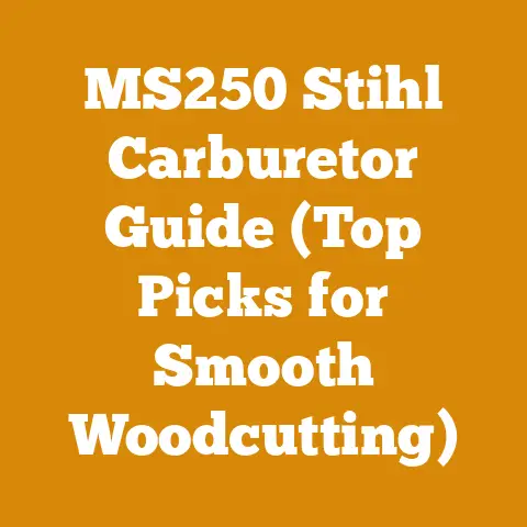 MS250 Stihl Carburetor Guide (Top Picks for Smooth Woodcutting)
